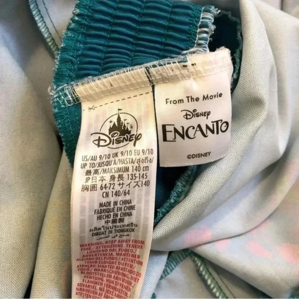 Authentic Disney Store‎ Size 9/10 Encanto Mirabel  Dress Costume, Pretend Play